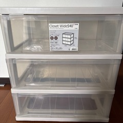 クローゼット用引き出し