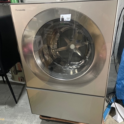 【ジモティー割】Panasonic 2021年製 Cuble 10kg ドラム式洗濯機（ID799）