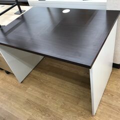 ★ジモティ割あり★  デスク ブラウン H72×W100×D70...