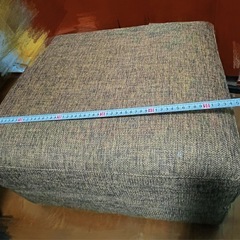 ※美品 ブラウン 【オットマン】の画像