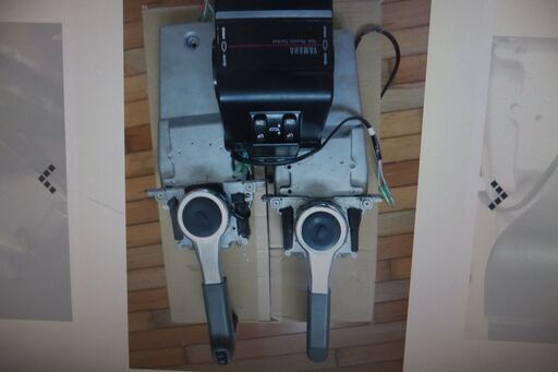 船外機用　リモコンレバー　２基掛け　作動確認済み　全メーカー使えます。