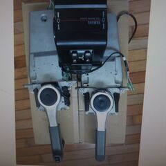 船外機用　リモコンレバー　２基掛け　作動確認済み　全メーカー使えます。