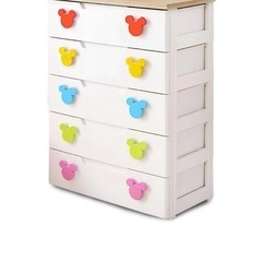 アイリスオーヤマ　ミッキー　チェスト　5段　美品
