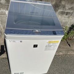 【美品・動作確認済】SHARP 洗濯乾燥機 ES-PX8B 8k...