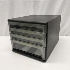 25*50032 A4レターケース 4段 一体型ボディタイプ
