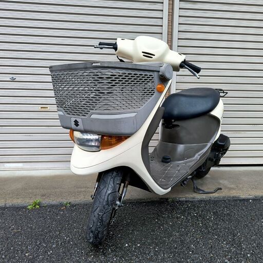 レッツ4バスケット サイドスタンド付 カゴ付 4ストFI