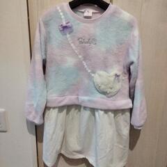 １４０の女の子用の冬服２着の画像