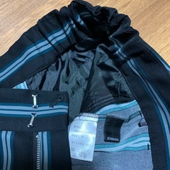 JEANASIS ストライプタックパンツ　フリーの画像