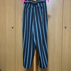 JEANASIS ストライプタックパンツ　フリーの画像