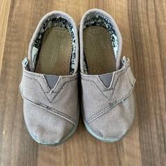 茶色　ベビーシューズ