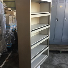 【中古】カタログ棚（スチール製／オフィス･店頭用／収納棚）330...