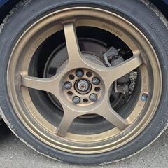 【17インチ】RAYS GLAMLIGHTS 57F  ブロンズ...