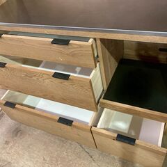【愛品館 市原店】ウニコ（unico）アディ（ADDY）キッチンボードの画像