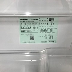 ﾊﾟﾅｿﾆｯｸ冷凍冷蔵庫365L/2017年の画像