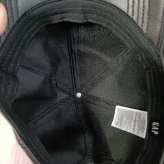 GAP レザー キャップ 帽子 未使用の画像