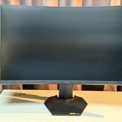 Dell S2721HGF 27インチ 曲面 ゲーミングモニター...