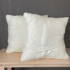 クッション2点の画像