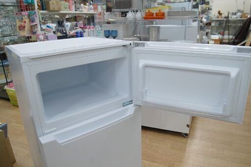 冷蔵庫 87L 2020年製 2ドア ヤマダセレクト YRZ-C09H1 ホワイト  YAMADA 札幌市 清田区 平岡