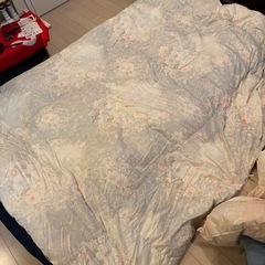 水色ピンク羽毛　肌がけ羽毛 ３枚セット