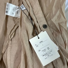 新品　今田美桜 ロングシアーシャツワンピース[k8499u] GRLの画像