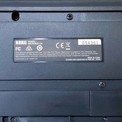 KORG microKEY-25 MIDIキーボード コントローラーの画像