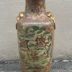 骨董品　ツボ　傘立て
