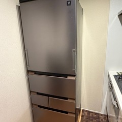 【美品】SHARP 冷蔵庫 SJ-MW46H-H 457L 2021年製 高機能・大容量モデル