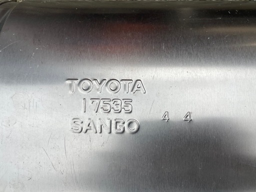 ハイエース　新車外し　純正マフラー　値下げ