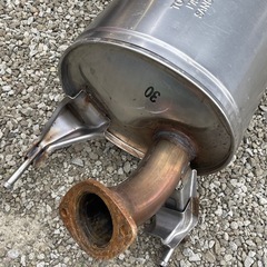 ハイエース　新車外し　純正マフラー　値下げの画像