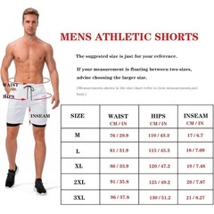 ✨ハーフパンツ メンズ 白 速乾 汗吸収 スポーツウェア 短パン スポーツ 2XLの画像