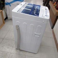 洗濯機 5.5kg 2019年製 Haier JW-C55FK 全自動 上開き 家電 一人暮らし 新生活 ハイアール 苫小牧西店 の画像