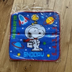 新品未使用　ハンドタオル　スヌーピー