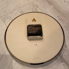 【中古】無印良品　MUJIの掛け時計の画像
