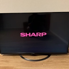 SHARPテレビ美品　動作確認済み