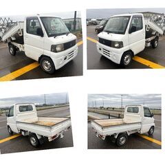 富山発三菱ミニキャブ 軽トラックダンプ 4WD 平成15年 10...