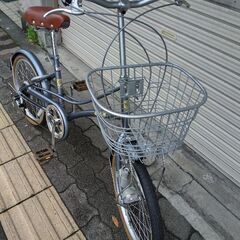 美品☆eirin[エイリン]20吋 ミニベロ(小径車) 外装6段/マットグレー