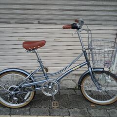 美品☆eirin[エイリン]20吋 ミニベロ(小径車) 外装6段...