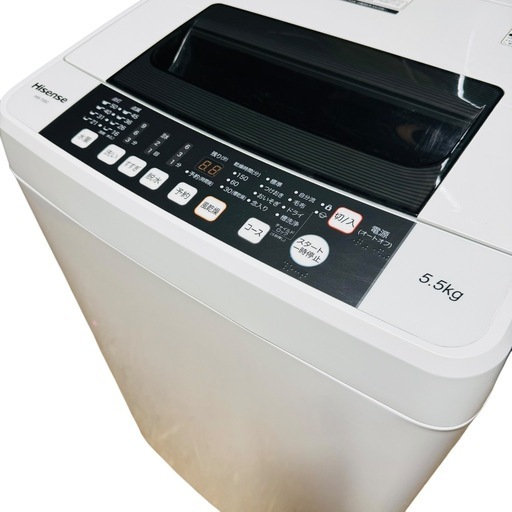 洗濯機 5.5kg Hisense 生活家電 A04058