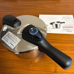 【値下げしました】パール金属 圧力鍋 3.5L IH対応 3層底...