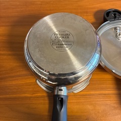 【値下げしました】パール金属 圧力鍋 3.5L IH対応 3層底 切り替え式 クイックエコ H-5040 ステンレス鋼の画像