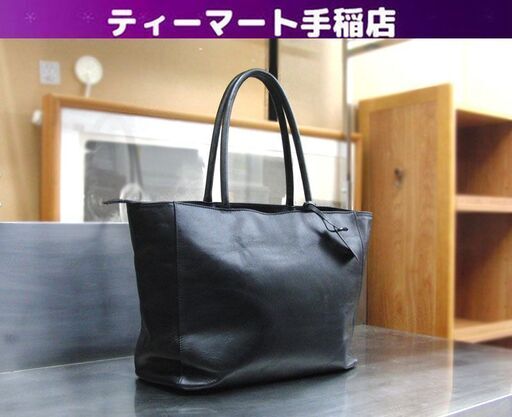 UNITED ARROWS トートバッグ ビジネスバッグ レザー 本革 ブラック 黒 ユナイテッドアローズ メンズ 札幌 手稲