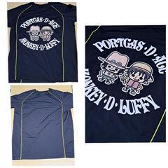 ONE PIECE ワンピース 半袖Tシャツ スポーツ トレーニング ウェア Lの画像
