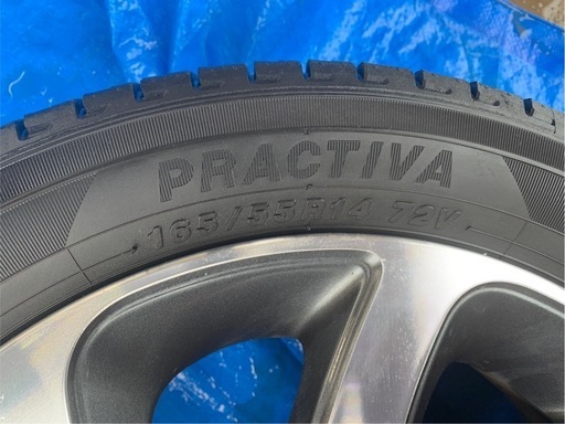 日産純正ホイール　アルミホイール　165/55R14　