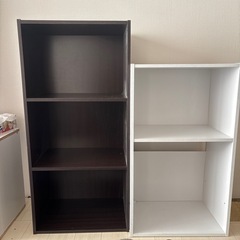 3段ボックス2つ