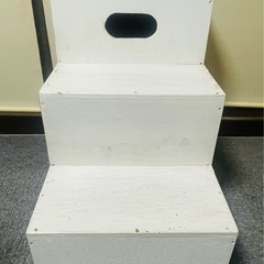大工造作　3段ミニ階段