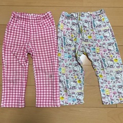 90〜110cm女の子ズボン12枚の画像