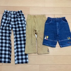 90〜110cm女の子ズボン12枚の画像