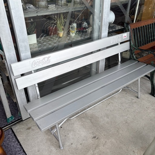 コカ・コーラ ベンチ ガーデンベンチ レトロ インテリア オシャレ