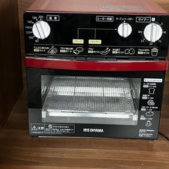 アイリスオーヤマ ノンフライ熱風オーブン FVH-D3A-R