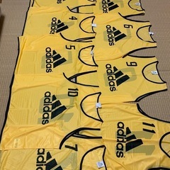 adidasアディダス　ビブス10枚（1番無し💦）